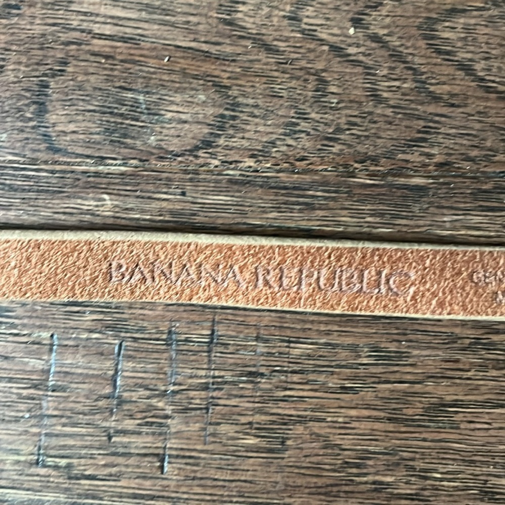 Banana Republic Genuine Leather Belt Size L - Picture 3 of 7